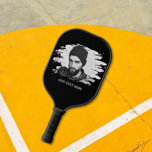 Moderne individuelle geätzte Fotoeffekte Pickleball Schläger (Von Creator hochgeladen)