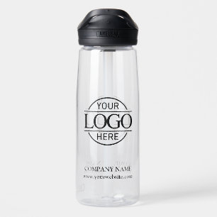 Moderne individuelle Geschäftsvermarktung mit Logo Trinkflasche