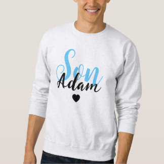 Moderne individuelle Söhne-Namen - Coole Personali Sweatshirt