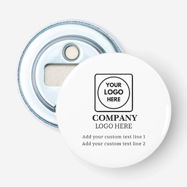 Moderne individuelle Unternehmenslogo-Firmenpromot Flaschenöffner (Vorderseite)