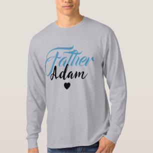 Moderne individuelle Vater-Namens - Spezielle Pers T-Shirt