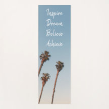 Moderne Inspiration Mantra Blue Sky Palm Tree