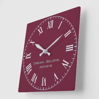 Moderne Inspirierende Wanduhr