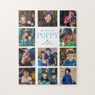 Moderne Instagram-Quadrat-Fotocollage 11 Fotos Puzzle