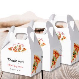 Moderne italienische Pizza Party Slice Slice Baby  Geschenkschachtel