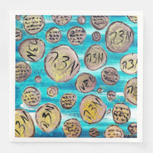 Moderne Joyful Matzah Serviette