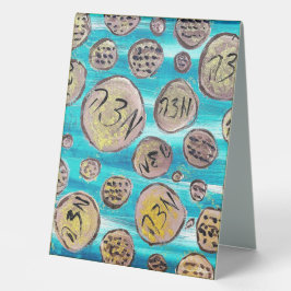 Moderne Joyful Matzah Tischaufsteller