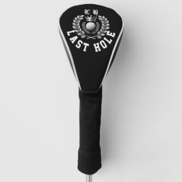 Moderne Junggesellenparty Letztes Loch LH-Kamm Golf Headcover