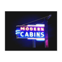 Moderne Kabinen-Rt. 66 Neon Park, St. Robert, MO