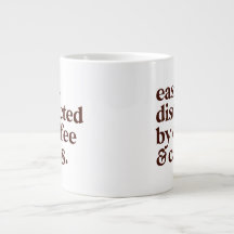 Moderne Kaffee Lover Carbon Lover Riesenkaffee Tas