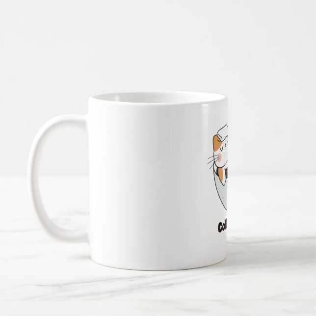 Moderne Kaffee-Tasse Kaffeetasse (Links)