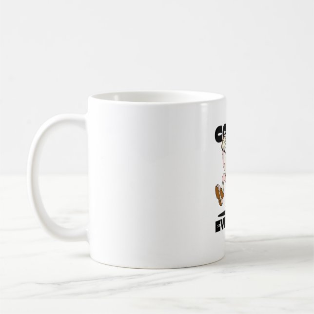 Moderne Kaffee-Tasse Kaffeetasse (Links)