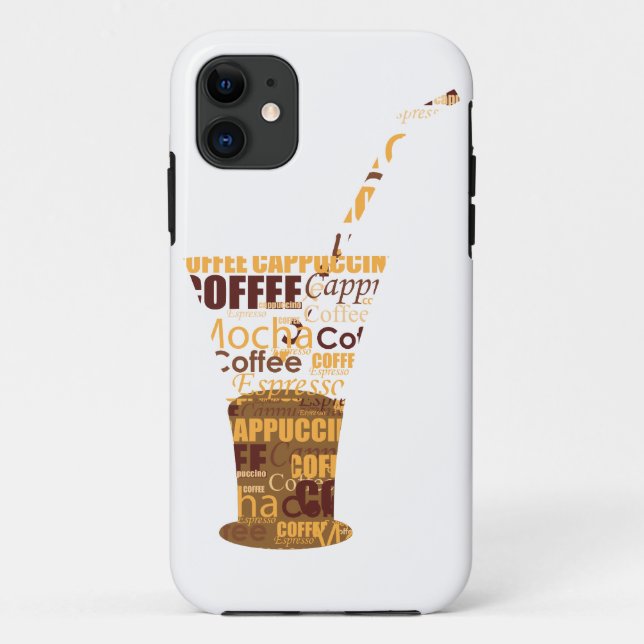 Moderne Kaffeemaschine Case-Mate iPhone Hülle (Rückseite)