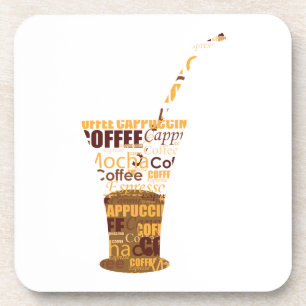 Moderne Kaffeemaschine Untersetzer