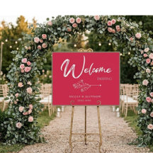 Moderne Kalligrafie Elegantes Skript Hochzeitspark