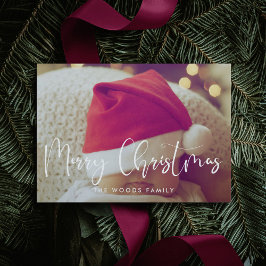 Moderne Kalligrafie Frohe Weihnachten Foto