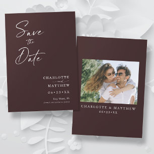 Moderne Kalligrafie-Grafik-Kneipen-Script 1-Foto B Save The Date