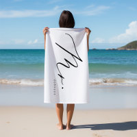 Moderne Kalligrafie Herr Hubby Honeymoon