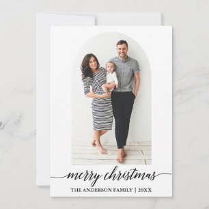 Moderne Kalligrafie Weihnachtsgebäck Foto Arch Min Feiertagskarte