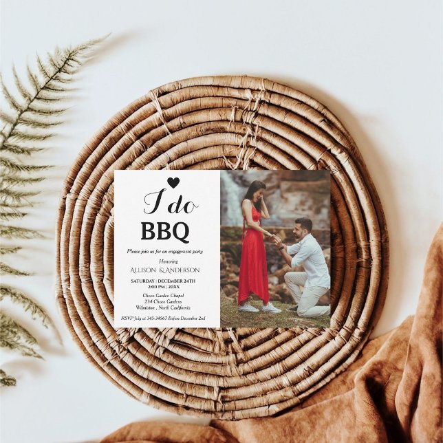 Moderne Kalligraphie in Grillen Einladung (Von Creator hochgeladen)