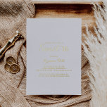 Moderne Kalligraphie Sweet 16 Geburtstagsparty Gol Folieneinladung<br><div class="desc">Diese moderne Kalligrafie-Goldfolie zum 16. Geburtstag lädt zu einem modernen Event ein. Das schlichte und elegante Design zeichnet sich durch klassische und extravagante Schriftzeichen in Goldfolie aus.</div>