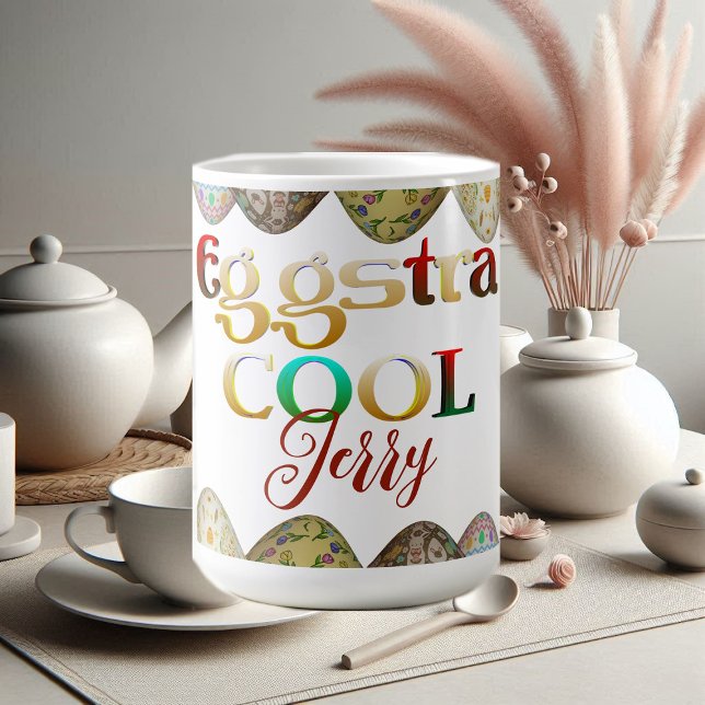 Moderne kalligraphische Egg-stra Cool Ostern Extra Kaffeetasse (
$14.60
per mug
 
Modern Calligraphy Egg-stra Cool Easter Extra Cute Coffee Mug)