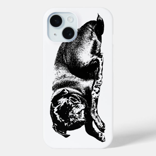 Moderne Kante, Süße Wache Case-Mate iPhone Hülle (Rückseite)