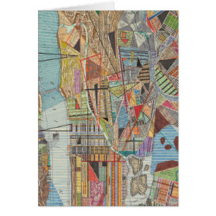 Moderne Karte von New York I