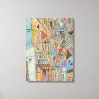 Moderne Karte von New York I 3