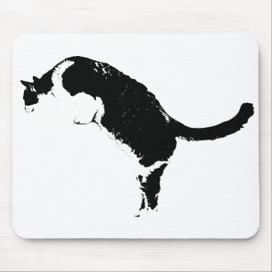 Moderne Katzen-Mauspad Mousepad