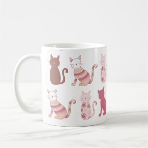moderne Katzen-Tasse Tasse