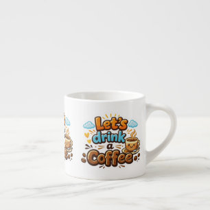 Moderne Keramik-Kaffeetasse für den täglichen Gebr Espressotasse