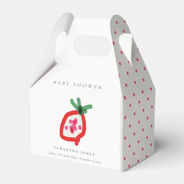 Moderne Kinder handgezeichnete Dragon Fruit Baby D Geschenkschachtel (Vorderseite)