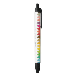 Moderne Kinder lehren farbenfroh Rainbow Crayon Co Kugelschreiber