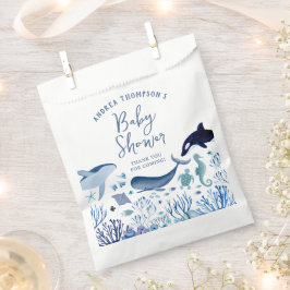 Moderne Kinderdusche unter dem Meer für Jungen Geschenktütchen