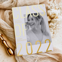 Moderne Klasse 2022: Foil Pressed Graduation Party