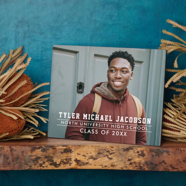 Moderne Klasse des benutzerdefinierten Abschlusses Fotoplatte (Seite)