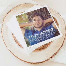 Moderne Klasse des Fotos für kundenspezifische Abs Serviette