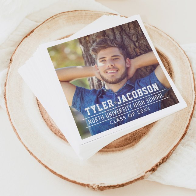 Moderne Klasse des Fotos für kundenspezifische Abs Serviette (Von Creator hochgeladen)