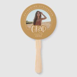 Moderne Klasse von Foto Grad Abschluss 2025 Fächer