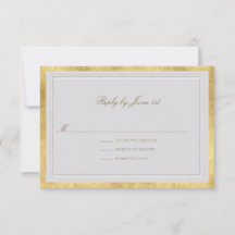Moderne Klassische Elfenbein-Gold-Formale Hochzeit