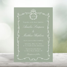 Moderne klassische französische Rahmen-Hochzeit Sa