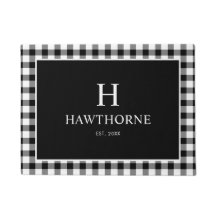Moderne klassische Gingham Karo