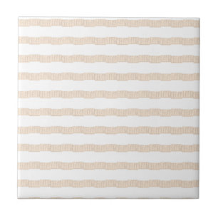 Moderne Klassische Keramikfliese Beige Streifen