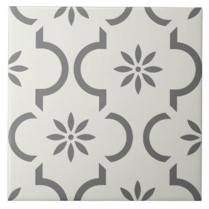 Moderne klassische schwedische Mediterran hellgrau Fliese