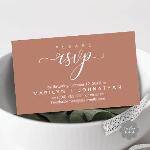 Moderne klassische UAWG Wedding Website Erinnerung Begleitkarte