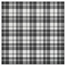 Moderne klassische Weihnachten kariert Schwarz-wei