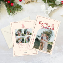 Moderne klassische Weihnachtsfotos elegant