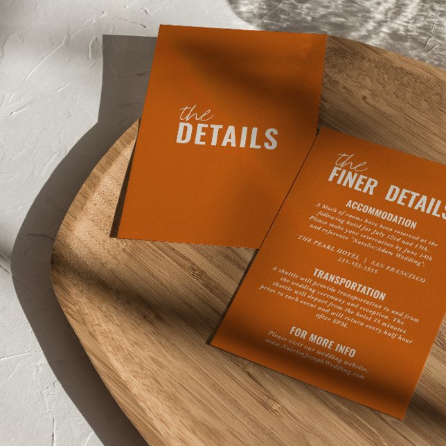 Moderne klassische Whimsikfarbenfrohe Hochzeitsdet Begleitkarte (Von Creator hochgeladen)