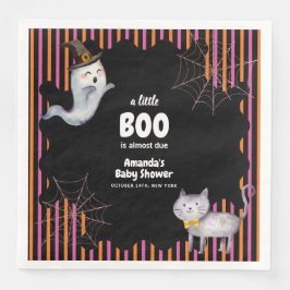 Moderne kleine Boo Ghost Cat Kinderdusche Serviette